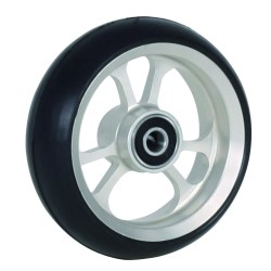 Petite roue aluminium en 34mm de large