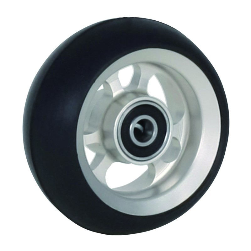 Petite roue aluminium en 34mm de large