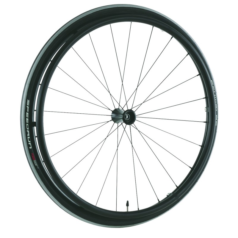 Roue complète ultra légère pour faciliter le transfert en véhicule