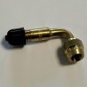 Adaptateur 90° pour valve de la marque Schrader