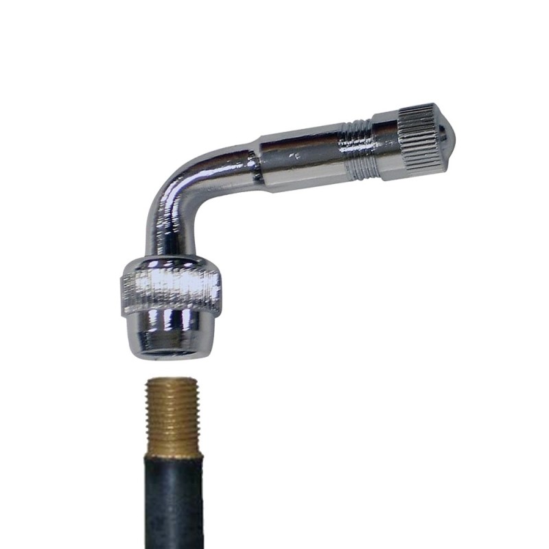 Adaptateur 90° pour valve de la marque Schrader