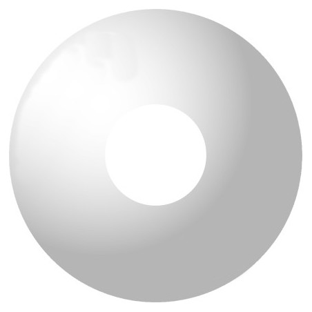 Flasque de roue transparente pour fauteuil roulant avec velcro scratch