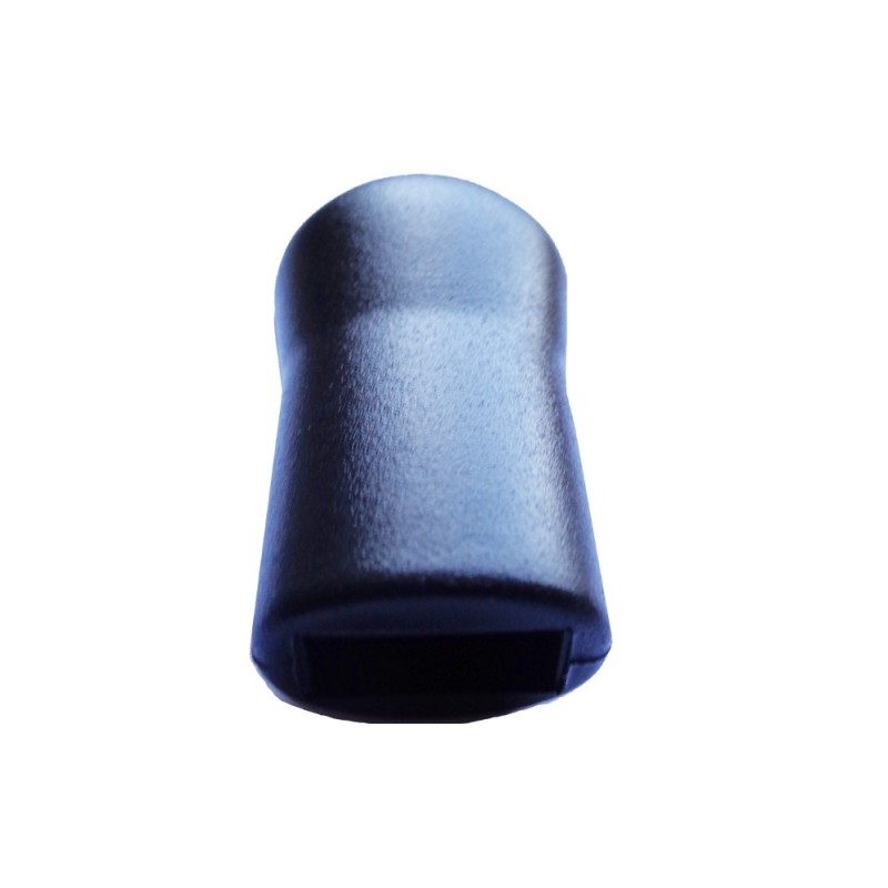 Embout pour freins à pousser PVC noir pour fauteuil roulant