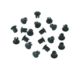 Kit de 50 clips pour flasques de roues de fauteuil roulant en plastique