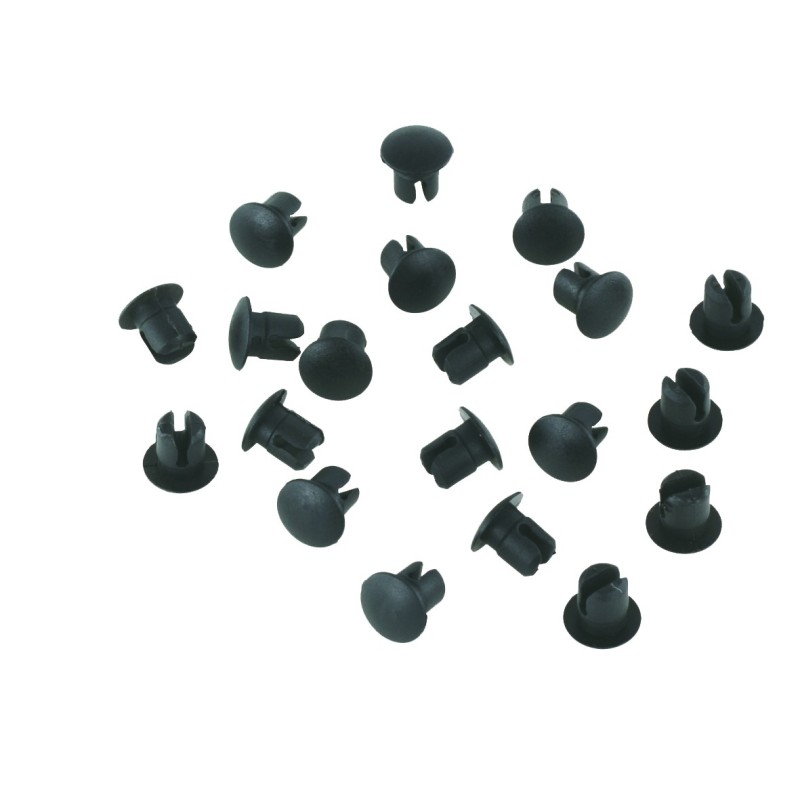 Kit de 50 clips pour flasques de roues de fauteuil roulant en plastique