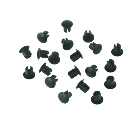 Kit de 50 clips pour flasques de roues de fauteuil roulant en plastique