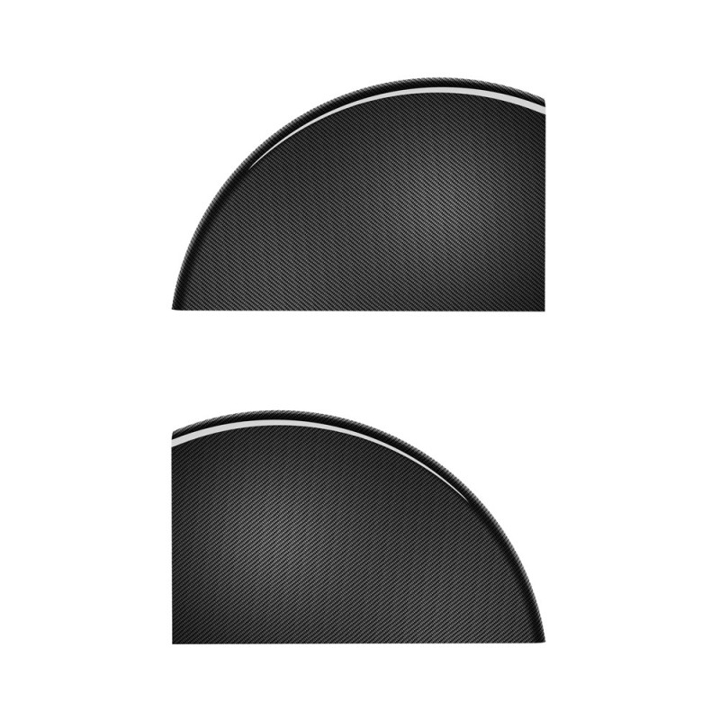 Kit protège-vêtements carbone avec garde-boues gauche et droite retaillables