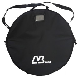 Sac pour le transport de deux roues de fauteuil roulant complètes