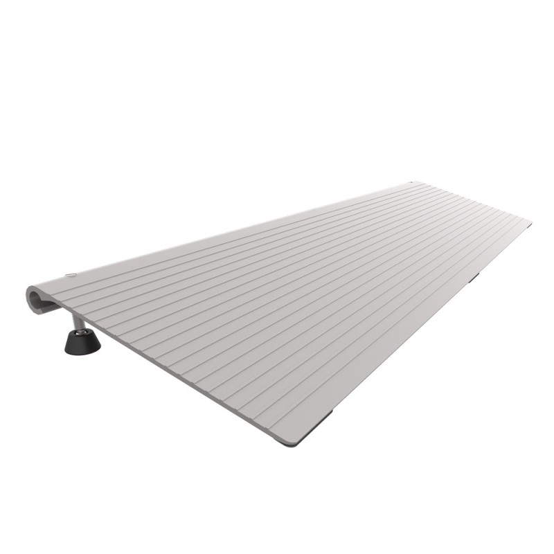 Rampe passage de seuil ajustable simple 760 mm de largeur fauteuil roulant