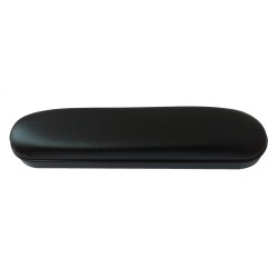 Manchette accoudoir ABS/EVA 254x55x34 mm six fixations M5 pour fauteuil roulant