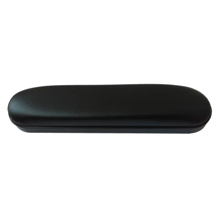 Manchette accoudoir ABS/EVA 254x55x34 mm six fixations M5 pour fauteuil roulant