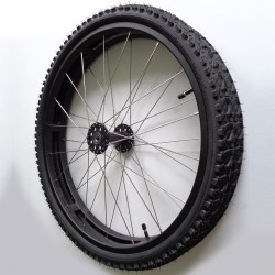 Roue Sport VTT jumelée OMOBIC TWIN 24" gauche ou droite sans main courante