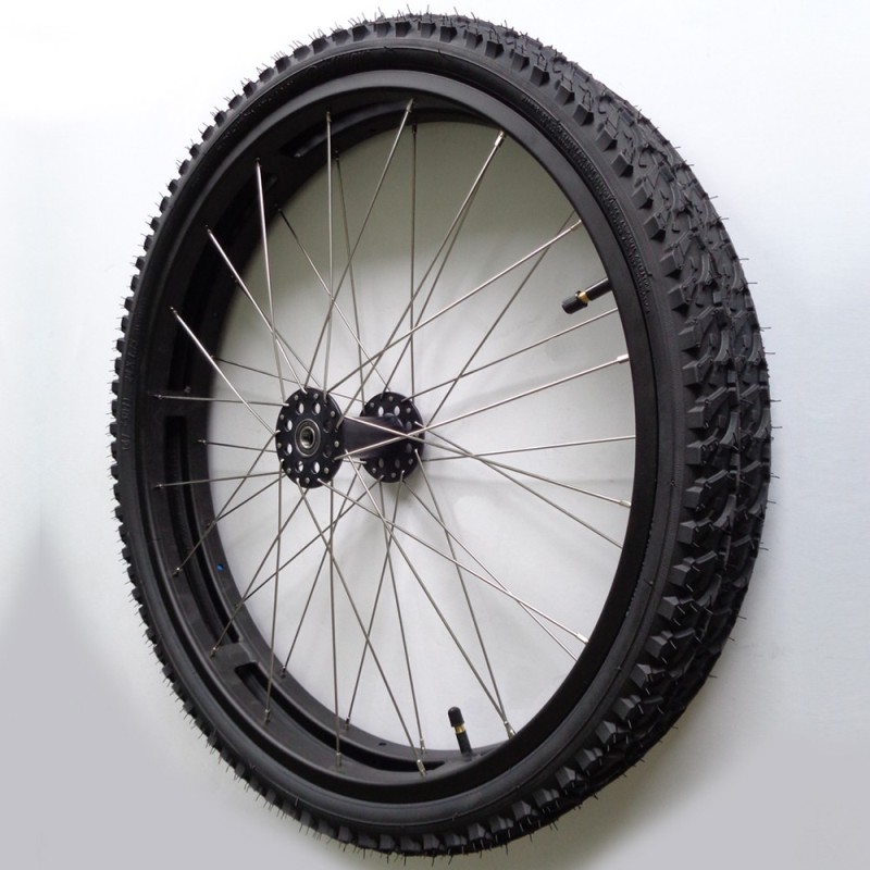 Roue Sport VTT jumelée OMOBIC TWIN 24" gauche ou droite sans main courante