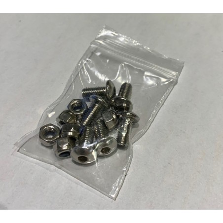 Lot de vis pour main courante