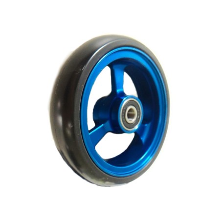 Roue Aluminium 4" pour fauteuil roulant 100x25