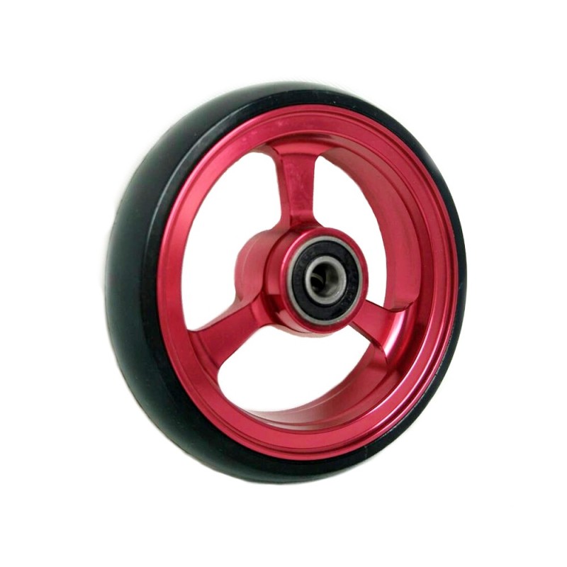Roue Aluminium 4" pour fauteuil roulant 100x25