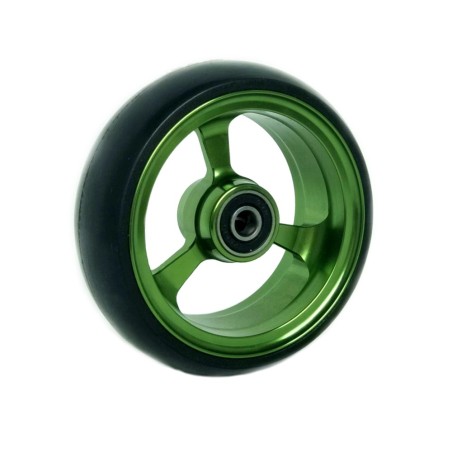Roue Aluminium 4" pour fauteuil roulant 100x25