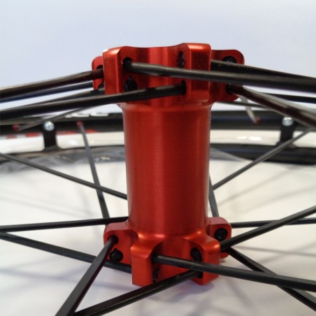 Roue complète Active VIKING 24" 540mm rayons X cross pour fauteuil roulant