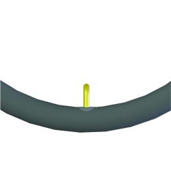 Chambre à air 3.50-4 (104-102) Schrader coudée 90-90 pour fauteuil roulant