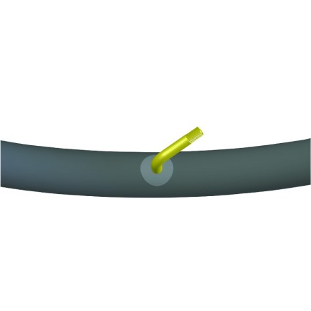 Chambre à air 5 x 1  (27-70) Schrader coudé 70-30 CR202 pour fauteuil roulant