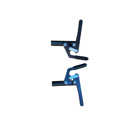 Frein ciseaux en aluminium droit ou gauche, pour fauteuil roulant