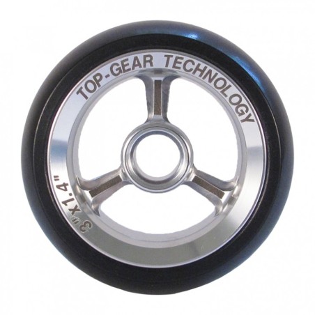 Paire de roues avant jante alu