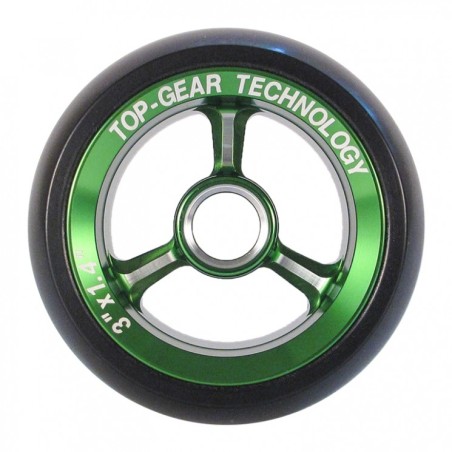 Paire de roues avant jante alu