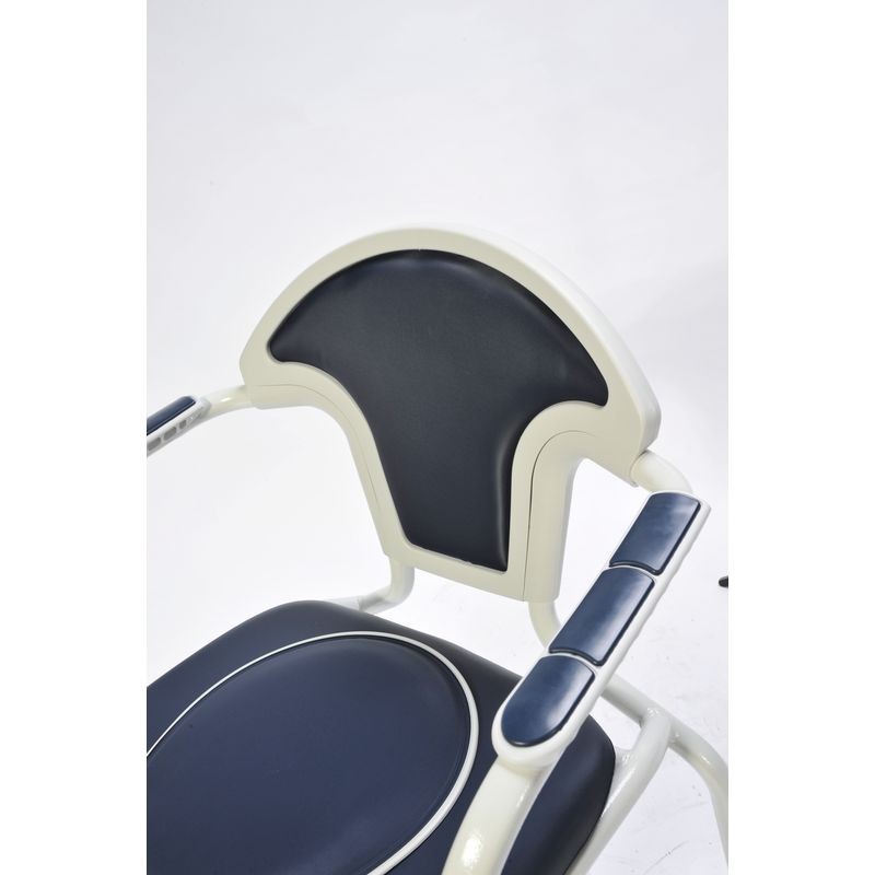 Chaise de toilettes percée caraïbe réglable
