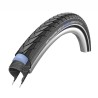 Pneu SCHWALBE MARATHON PLUS EVO REFLEX 24 x 1 (25-540) noir cranté réfléchissant