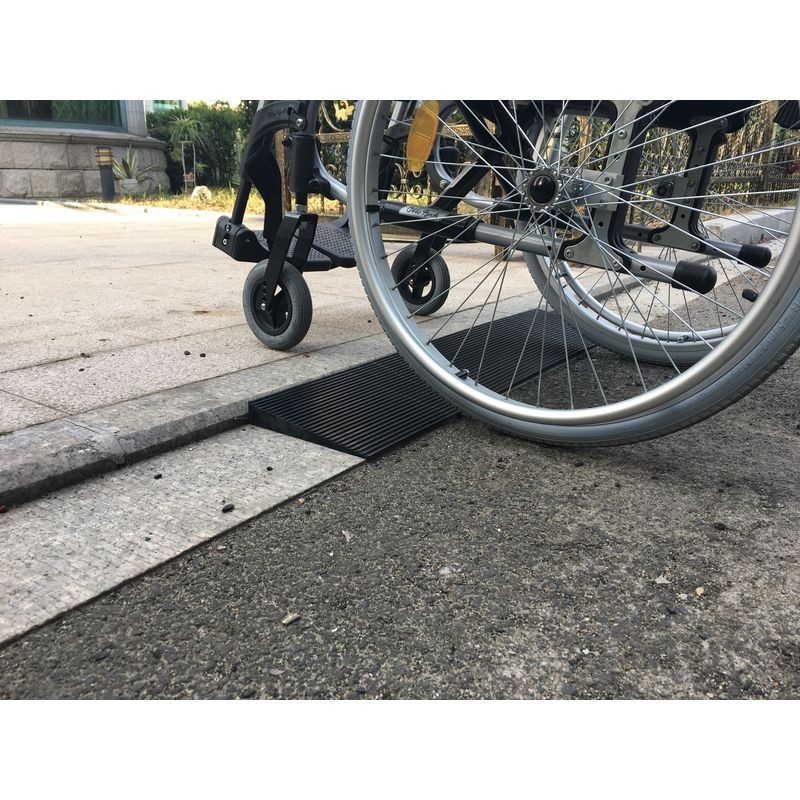 Rampe-seuil caoutchouc