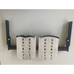 Repose pieds double plaques fauteuil Strike Force