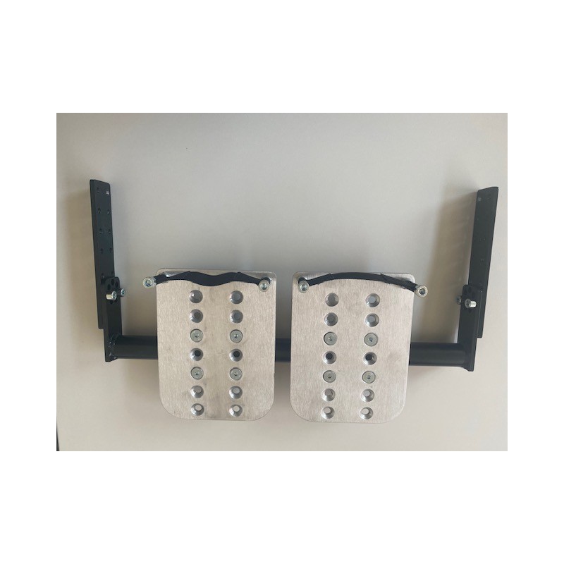 Repose pieds double plaques fauteuil Strike Force